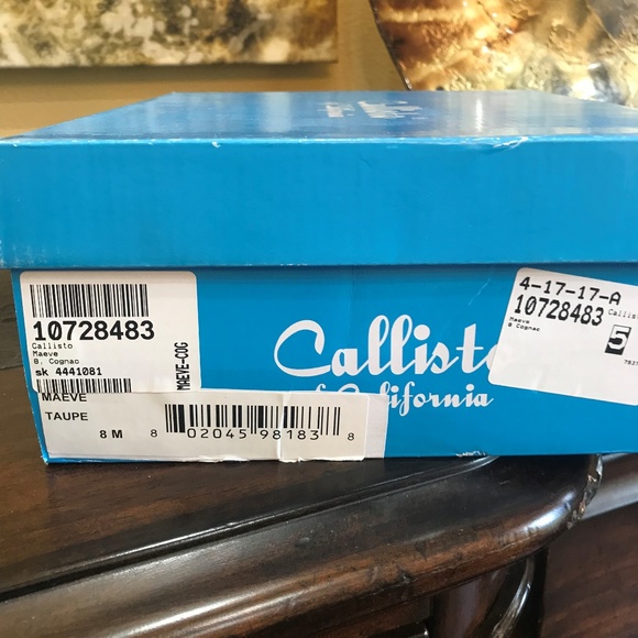 Callisto of California Maeve Wedges Size 8M - Picture 8 of 8